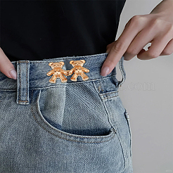4 Pairs 4 Colors Alloy Jean Buttons Pins&nbsp;FIND-LP0007-21