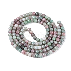 Ombre Effect Opaque Crackle Glass Beads Strands&nbsp;GLAA-Q106-01A-A01