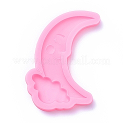 Food Grade Moon & Cloud Silicone Molds&nbsp;X-DIY-F045-28