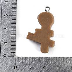 Halloween Theme Resin Pendants&nbsp;RESI-M046-01D