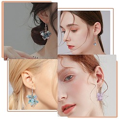 DIY Gemstone Earring Making Kit&nbsp;DIY-SZ0009-49