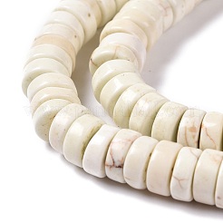 Natural Howlite Beads Strands&nbsp;G-C240-02