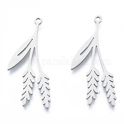 Non-Tarnish 201 Stainless Steel Pendants&nbsp;STAS-N090-LA971-1