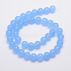Natural & Dyed Malaysia Jade Bead Strands&nbsp;G-A146-10mm-A20