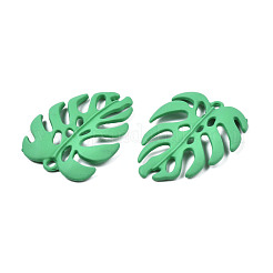 Spray Painted Alloy Pendants&nbsp;PALLOY-N155-114A