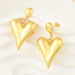 304 Stainless Steel Stud Earrings for Women&nbsp;LS-EJEW-A125-41G