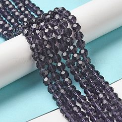 Transparent Glass Beads&nbsp;EGLA-A035-T8mm-D15