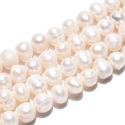 Natural Cultured Freshwater Pearl Beads Strands&nbsp;PEAR-N013-06G-01