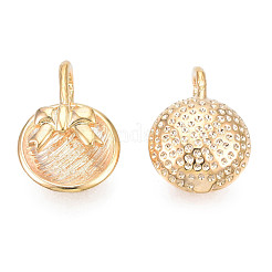 Brass Half Round Cuff Earrings with Bowknot for Women&nbsp;KK-N216-351