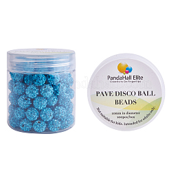 Pave Disco Ball Beads&nbsp;RB-PH0003-10mm-03