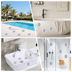 8Pcs PEVA Bathtub Anti-slip Stickers with Scraper&nbsp;DIY-SP0006-68