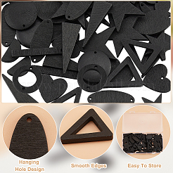 DIY Jewelry Making Finding Kit&nbsp;WOOD-PH0002-46