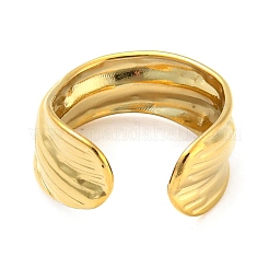Real 18K Gold Plated Stainless Steel Cuff Earrings&nbsp;EJEW-D072-01E-G