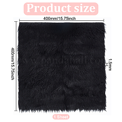 Imitation Rabbit Hair Faux Fur Polyester Fabric&nbsp;DIY-WH0032-91B