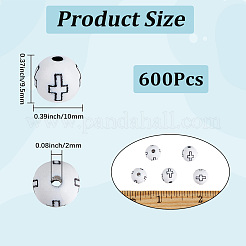 600Pcs Opaque Acrylic Beads&nbsp;SACR-PA0001-36