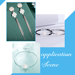 40Pcs 5 Style 201 Stainless Steel Charms&nbsp;STAS-DC0006-79