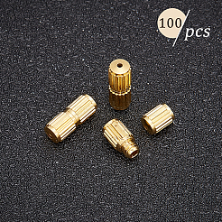 Brass Screw Clasps&nbsp;KK-FH0001-07G