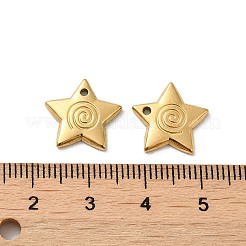 Ion Plating(IP) 316L Surgical Stainless Steel Charms&nbsp;STAS-F302-26G