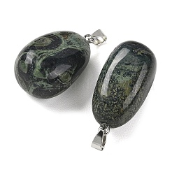 Natural Kambaba Jasper Tumbled Stone Pendants&nbsp;GG-K002-06H
