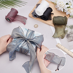12Yards 6 Colors Polyester Gauze Ribbon&nbsp;OCOR-PH0006-14