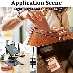 1Pc PU Leather Eyeglass Cases&nbsp;AJEW-CN0005-69A