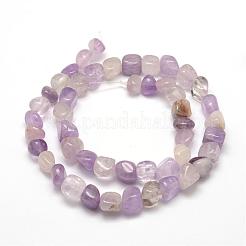 Natural Lavender Amethyst  Beads Strands&nbsp;G-F464-12