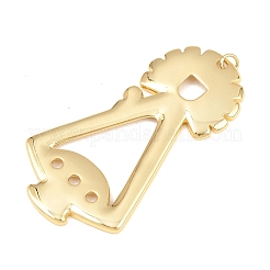 Brass Big Pendants&nbsp;KK-C162-056G