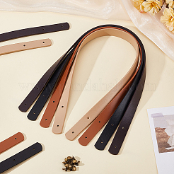 8 Bags 4 Colors PU Leather Bag Handles&nbsp;FIND-CL0001-50A
