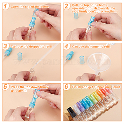 Transparent Glass Spray Bottles Sets&nbsp;DIY-BC0006-28C