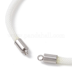 Nylon Round Cord Slider Bracelet Makings&nbsp;AJEW-JB01516-03