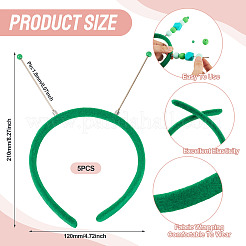 Cloth and Plastic Hair Bands&nbsp;OHAR-TAC0020-01B