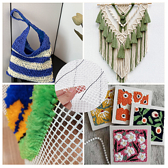Polyester Mesh Fabrics&nbsp;DIY-WH20058-06D