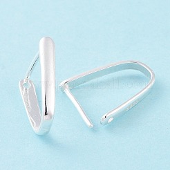 925 Sterling Silver Ice Pick Pinch Bails&nbsp;STER-D035-23S-03