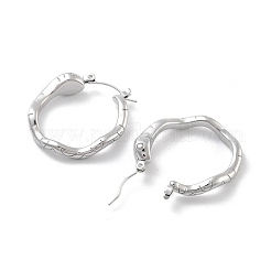 Non-Tarnish 304 Stainless Steel Hoop Earrings&nbsp;EJEW-K281-03P
