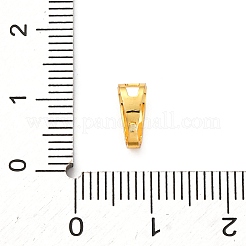 Brass Snap on Bails&nbsp;KK-D378-27G