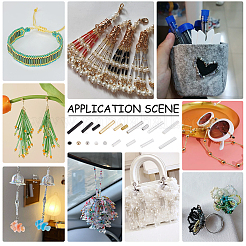 19 Styles Seed Beads & Glass Bugle Beads Kits&nbsp;SEED-PH0002-58