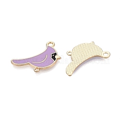 Alloy Enamel Connector Charms&nbsp;PALLOY-Q467-01G-03