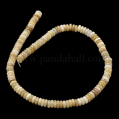 Natural Topaz Jade Beads Strands&nbsp;G-G329-A08-3x8mm