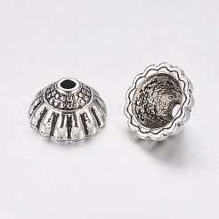 Tibetan Style Alloy Bead Caps&nbsp;LS-LF9305Y