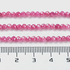 Cubic Zirconia Bead Strands&nbsp;ZIRC-C006-01B-01