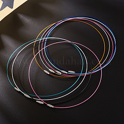 Stainless Steel Wire Necklace Cord&nbsp;TWIR-TA0001-01
