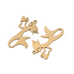 201 Stainless Steel Pendants&nbsp;STAS-I364-06G