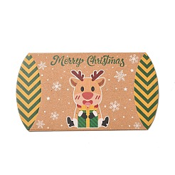 Christmas Theme Cardboard Candy Pillow Boxes&nbsp;CON-G017-02B
