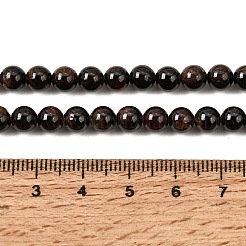 Natural Garnet Gemstone Bead Strands&nbsp;G-R263-6mm