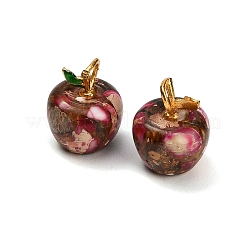 Dyed Synthetic Imperial Jasper Pendants&nbsp;GG-CBAA20A-07G-06