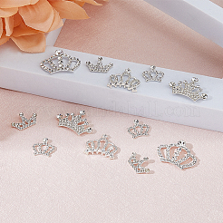 26Pcs 5 Styles Alloy Rhinestone Cabochons&nbsp;FIND-FH0009-61