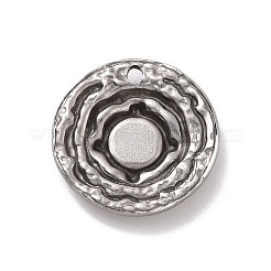 Non-Tarnish 304 Stainless Steel Pendant Cabochon Settings&nbsp;STAS-E169-04P