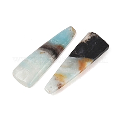 Natural Flower Amazonite Pendants&nbsp;G-K381-21C