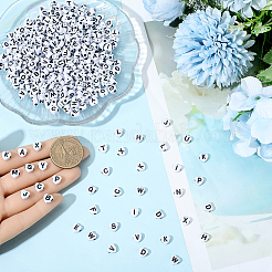 1000Pcs Opaque Acrylic Beads&nbsp;SACR-SP0001-46