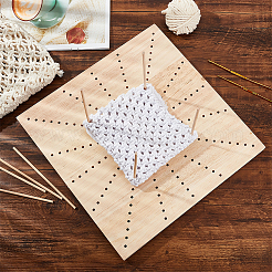 Square Wood Crochet Blocking Board&nbsp;DIY-CA0005-27B